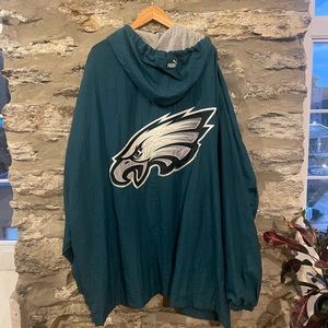 STARTER X Puma Philadelphia Eagles Player's Side-line Stadium Trench Jacket XXL